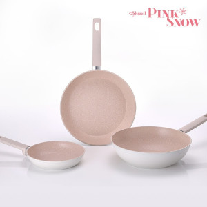 쉬젤 핑크스노우 IH 프라이팬 3종세트