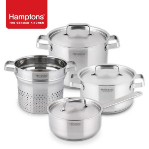 독일햄튼 REX 3중바닥 인덕션냄비 4종세트-D(9P)