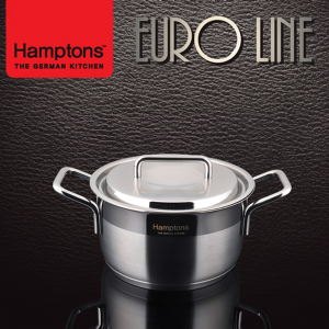 독일햄튼 유로라인 인덕션 3중바닥냄비(HEL-18P)