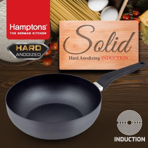 독일햄튼 솔리드 하드아노다이징 인덕션 궁중팬26CM(HHAI-26W)