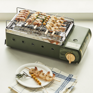 한샘 포레스트우드 구이바다 바베큐그릴 캠핑버너 세트(M)