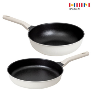 한샘 마이쿡 비숑 IH 프라이팬 28+궁중팬28cm