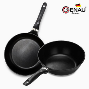 제너 오펜 티타늄코팅 IH 후라이팬28+궁중팬28cm 2종세트