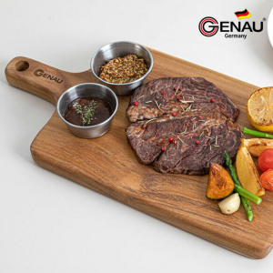 제너 티크나무 원목 핸들도마