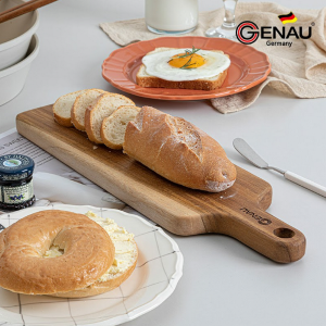 제너 티크나무 원목 플레이팅도마