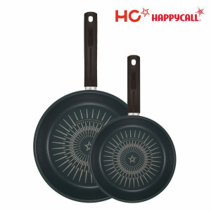 HC해피콜 버던트 티타늄 IH 프라이팬 2종A (20후,28후)