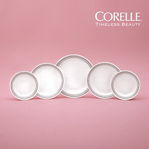 코렐 미스틱그레이 접시5P