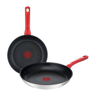 테팔 에디션 레드 인덕션 프라이팬 24cm+28cm