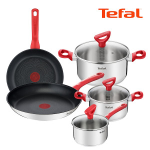 테팔 에디션 레드 인덕션 프라이팬 24cm+28cm+편수16+양수18+양수24cm