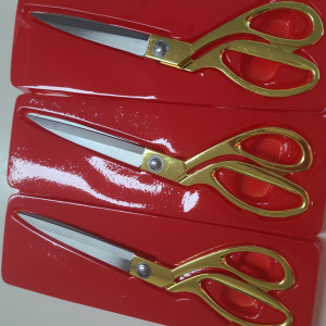 가위 3개(황금색 다목적)